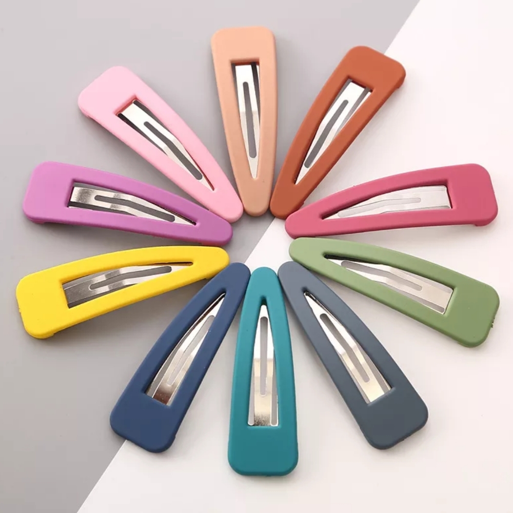 Big Fashion Trend Candy Color Hair Clips Pins